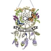 DIY Acrylic Special Shape Diamond Painting Dreamcatcher Letter Ornaments Hanging Kit