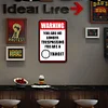 You are no Longer Trespassing, You are a Target - Metal Tin Signs(8*12Inch)