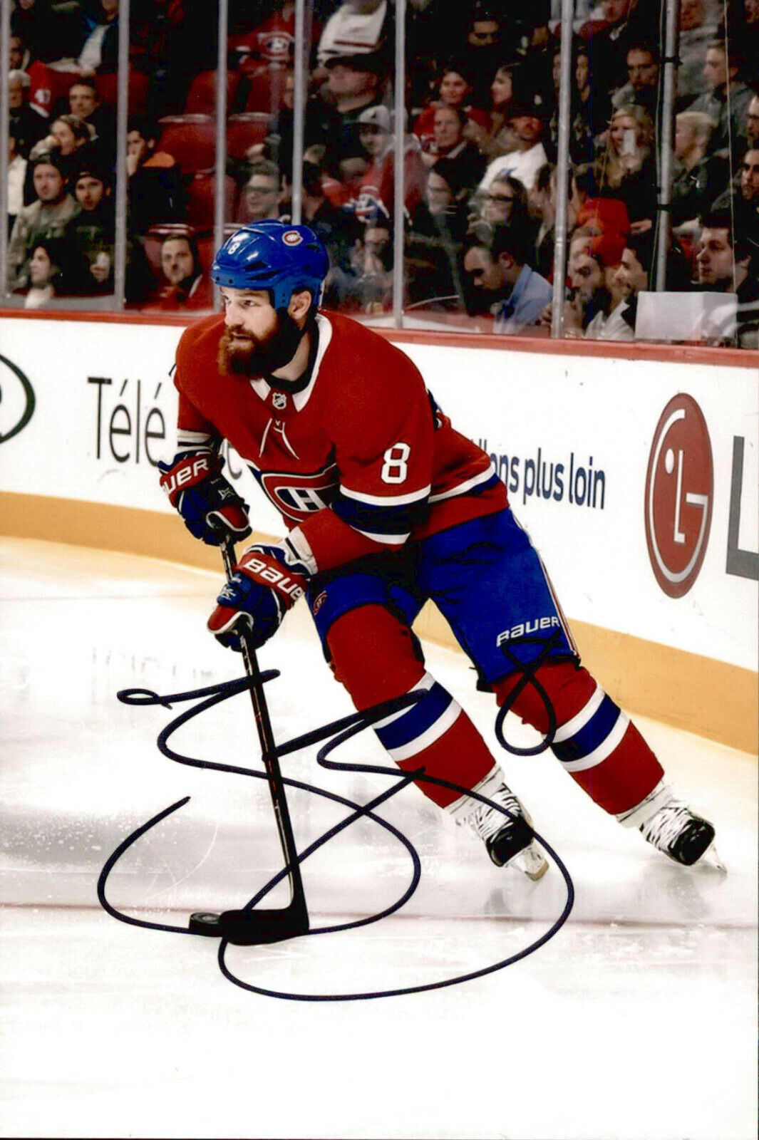 Jordie Benn SIGNED autographed 4x6 Photo Poster painting MONTREAL CANADIENS #9
