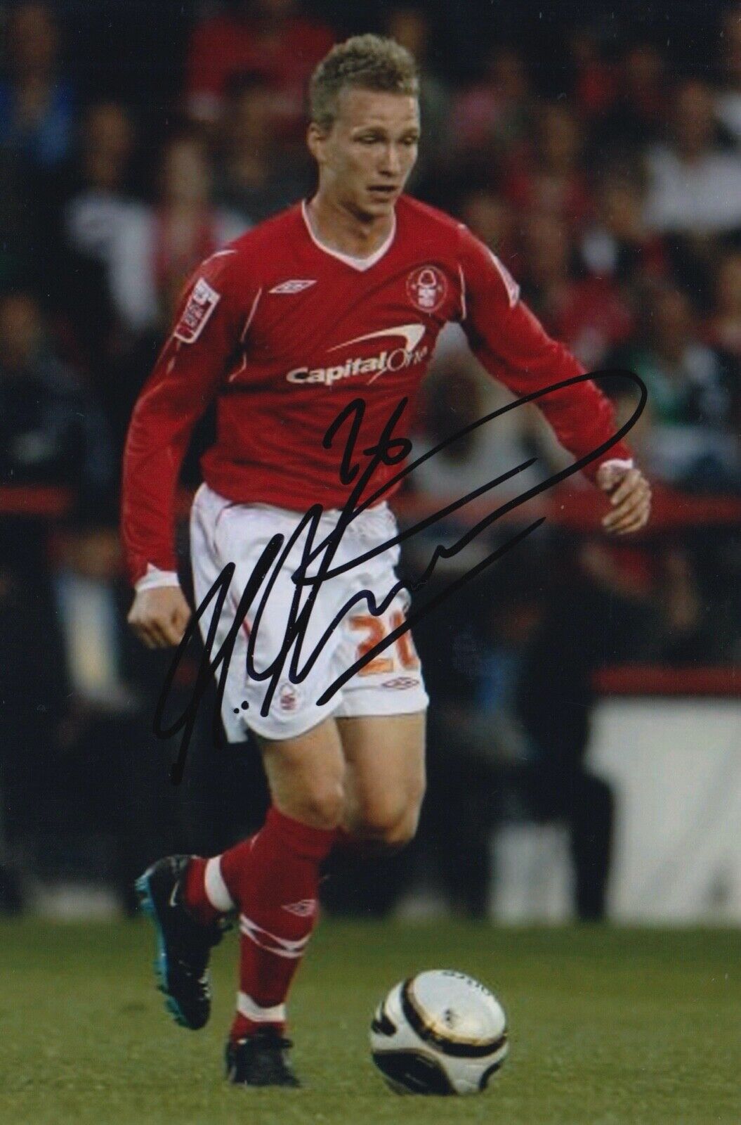 MATT THORNHILL HAND SIGNED 6X4 Photo Poster painting - FOOTBALL AUTOGRAPH - NOTTINGHAM FOREST 2.