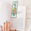 Cat Flower Vine - 11CT Stamped Cross Stitch Bookmark 18*6cm(Double Sided)