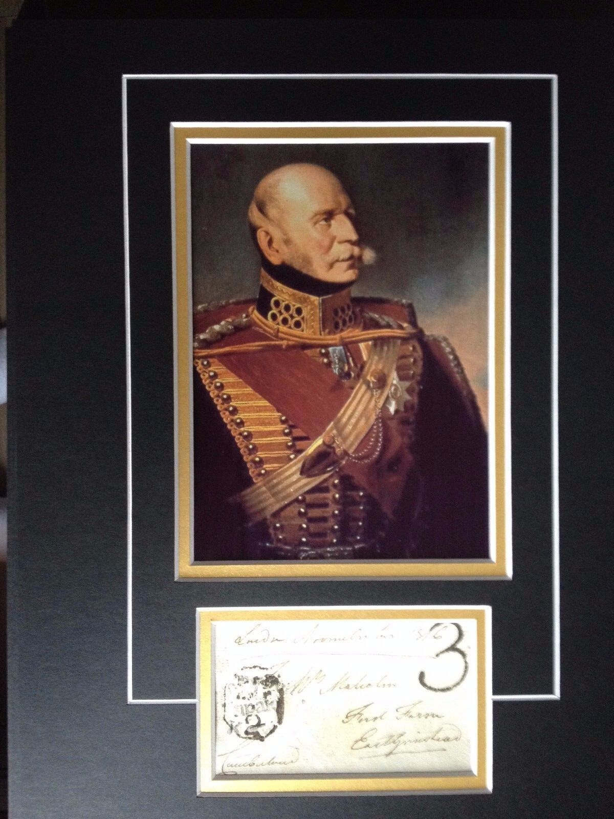 ERNEST AUGUSTUS - DUKE OF CUMBERLAND & KING OF HANOVER - SIGNED Photo Poster painting DISPLAY