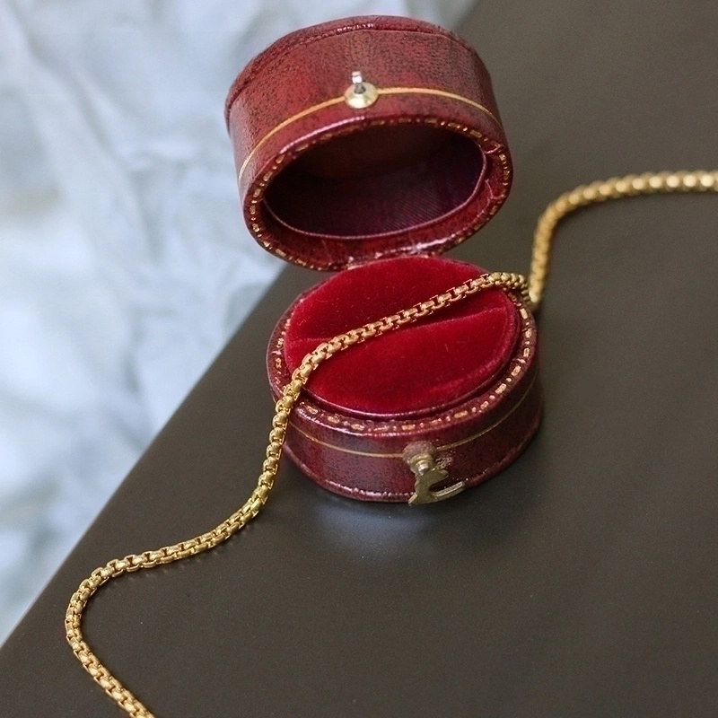 304 Stainless Steel 18K Gold Plated Necklace