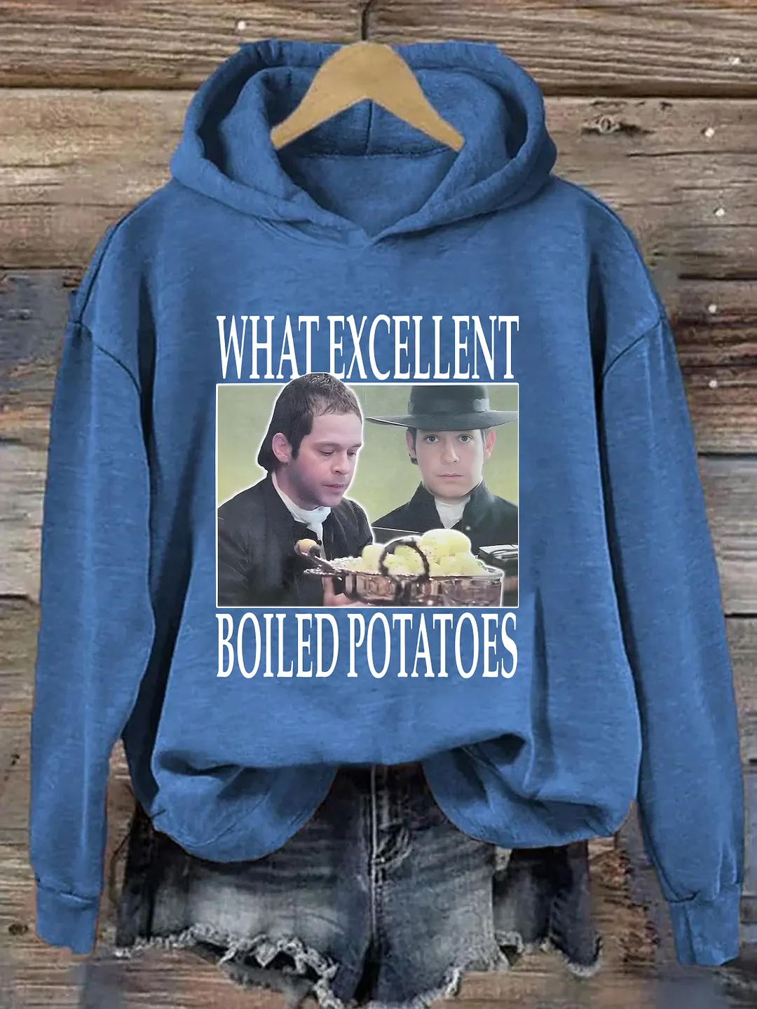 Boiled Potatoes Funny Meme Hoodie