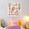 Sleeping Beauty-14CT Stamped Cross Stitch Egyptian Cotton 30*30cm/11.81*11.81in tapestrymarket
