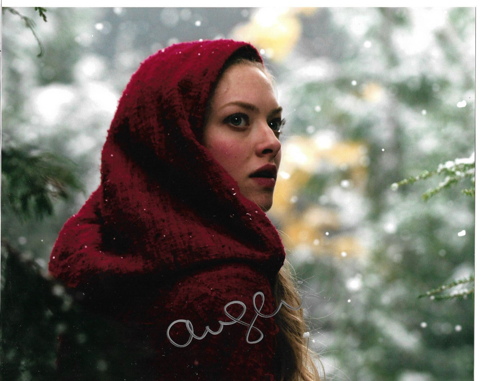 Amanda Seyfried Authentic Signed 8x10 Photo Poster painting Autographed, Red Riding Hood