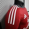 2024/2025 Long Sleeve Player Version Manchester United Home Football Shirt  1:1 Thai Quality