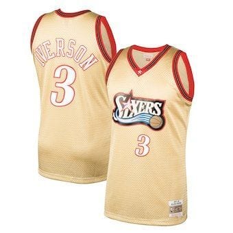 Allen Iverson Philadelphia 76ers Throwback Jersey mysite
