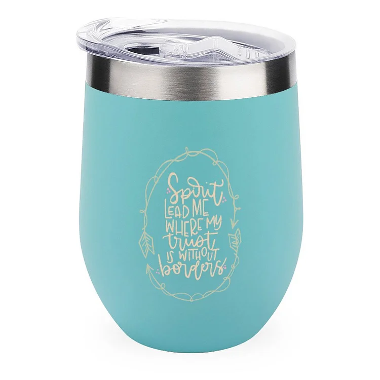 Spirit Lead Me Tee Stainless Steel Insulated Cup - Heather Prints Shirts