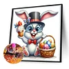 Diamond Painting -DIY Full Round Drill Easter Bunny
