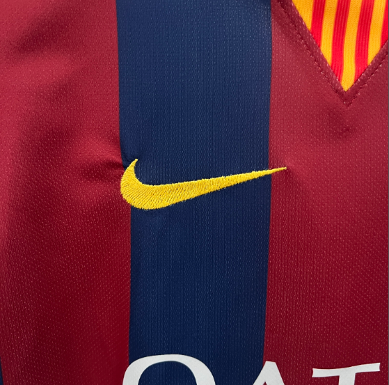 Retro 14/15 Barcelona Home Kids Kit Football Jersey Thai Quality