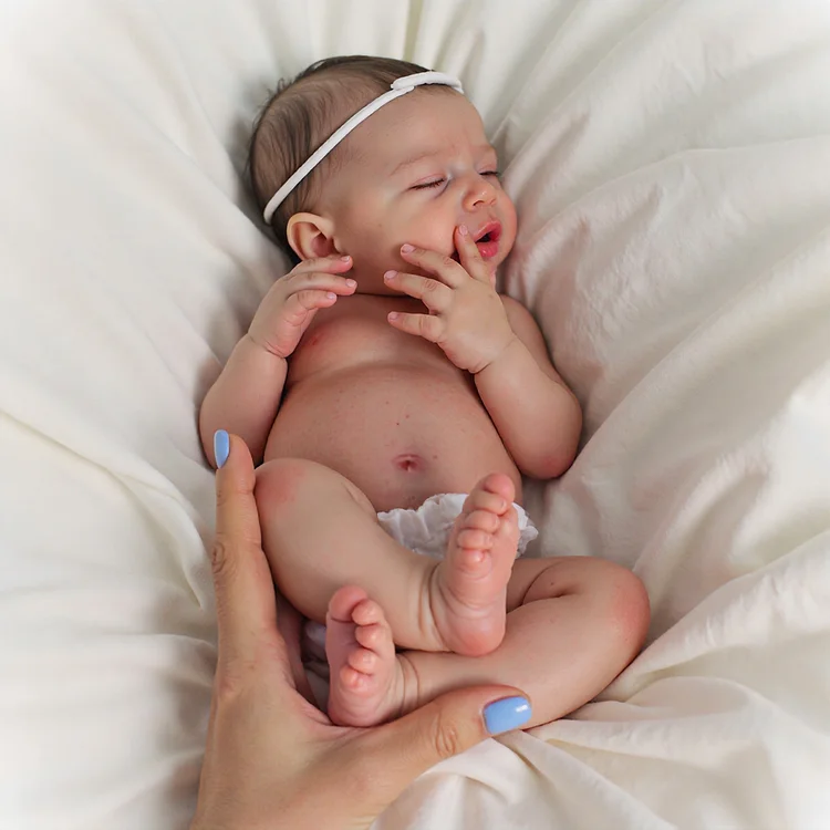 12"&16" Full Silicone Squishy Super Realisitc Lifelike Reborn Baby Boy or Girl Tabery and Alitina with A Private Place By Dollreborns®