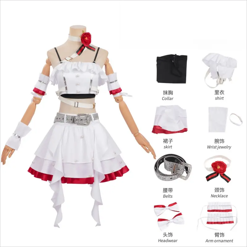 [Wetrose] Pre-Order Wuthering Waves Camellya Solar5 Game Outfit Cosplay Costume 