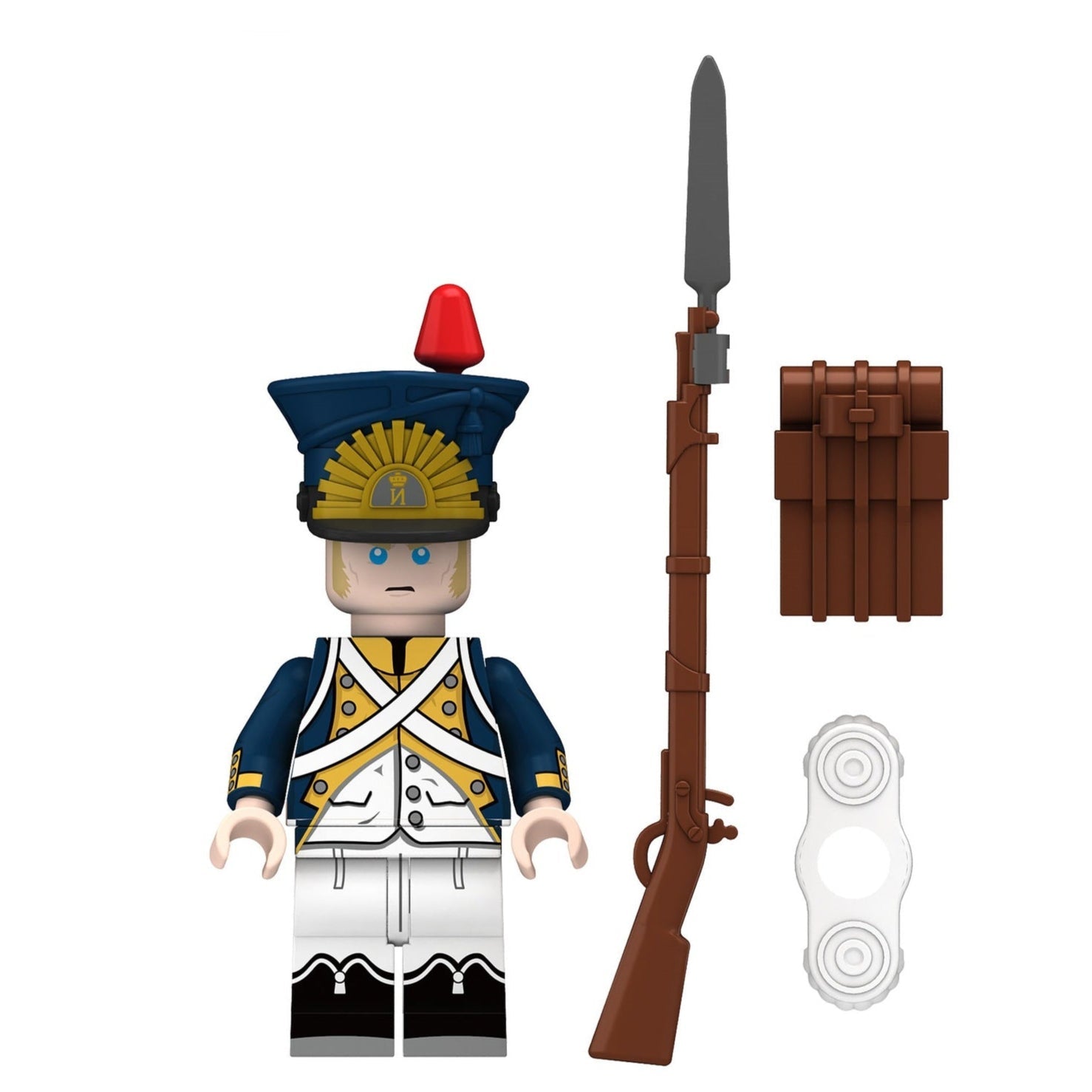 Polish Vistula Legion Musketeer Regiment Lancer Soldier Minifigure Minifigure Bricks monstertoys