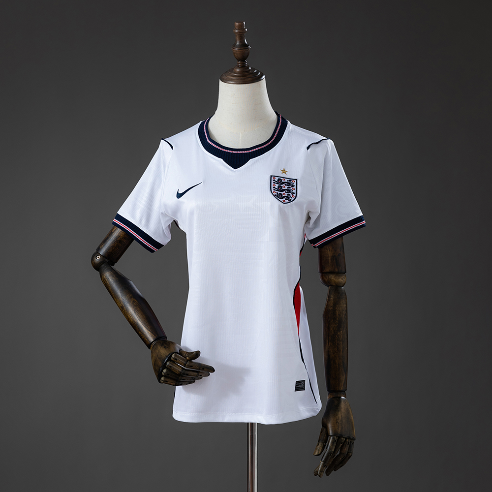 2026 Women's Sizes England National Team Home Football Shirt