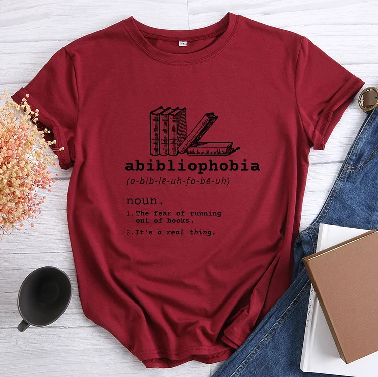 ANB - Abibliophobia T-shirt Tee-03191
