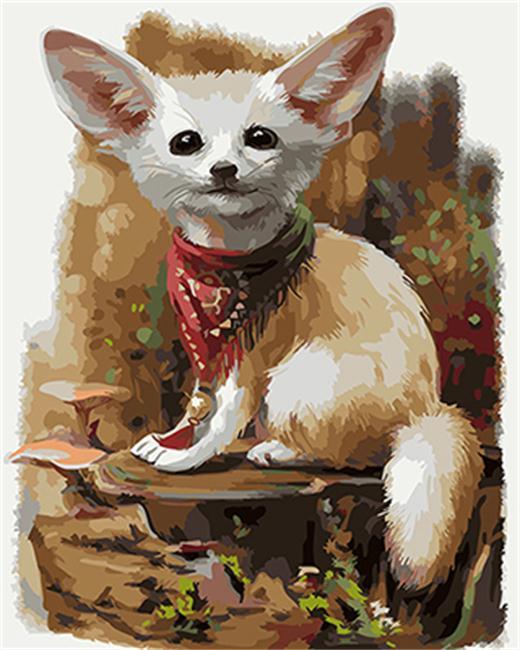 

Fennec Fox – Paint By Numbers - 40*50CM, 501 Original