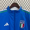 2024 Italy Reversible Windbreaker (White-Blue)Soccer Jersey 1:1 Thai Quality love fball