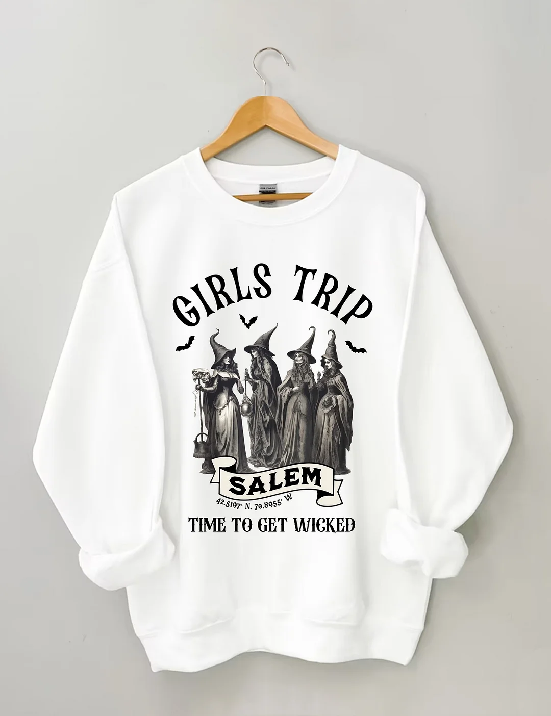 Girls Trip Salem Massachusetts Sweatshirt