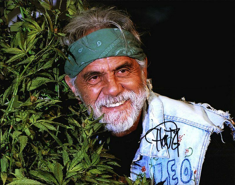 Tommy Chong authentic signed celebrity 8x10 Photo Poster painting W/Cert Autographed D11