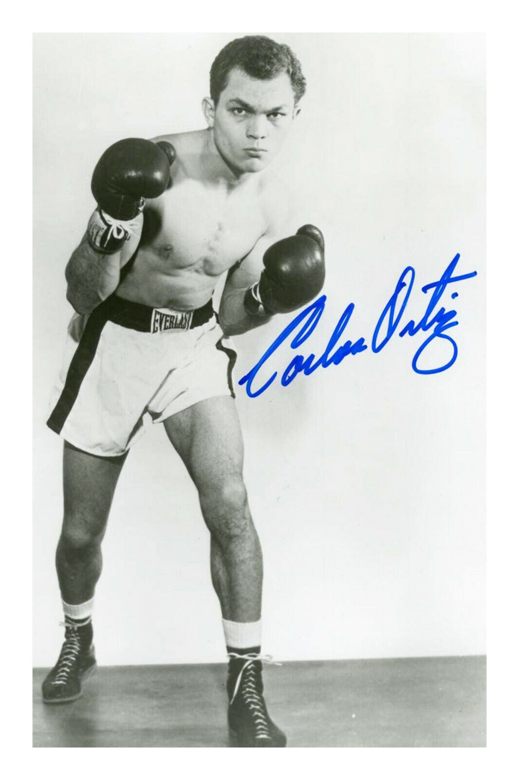 Carlos Ortiz Signed Photo Poster painting Print Poster Autograph Boxing