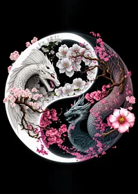Dragon Yin Yang - Diamond Painting