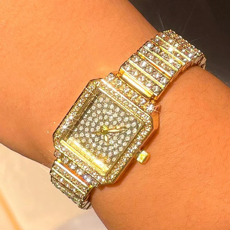 Bling Luxury Crystal Ladies Watches Bracelet-VESSFUL