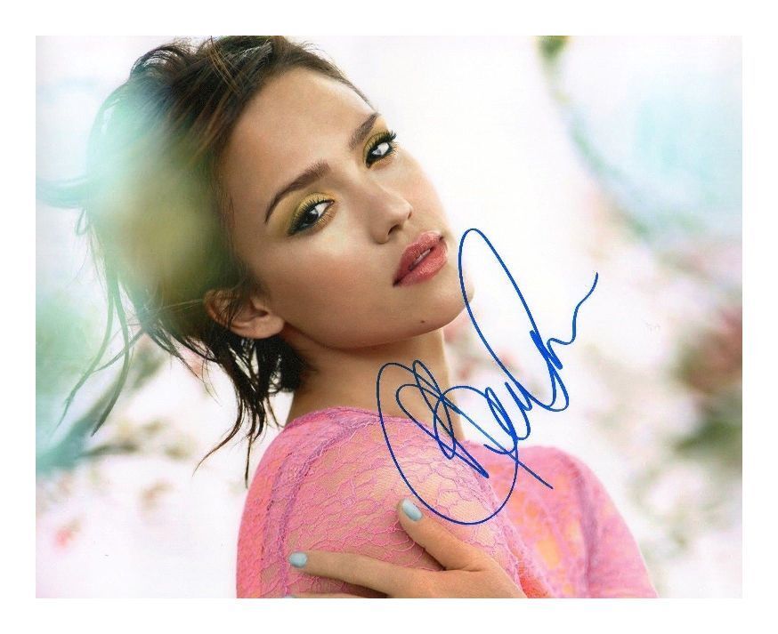 JESSICA ALBA AUTOGRAPHED SIGNED A4 PP POSTER Photo Poster painting PRINT 26