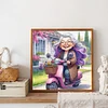 Diamond Painting-DIY Full Round Drill Elderly Lady