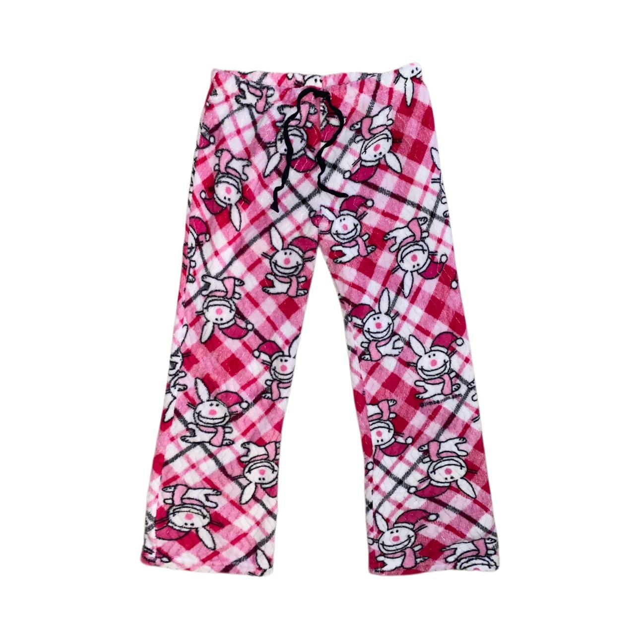 women-s-white-and-pink-pajama-pants