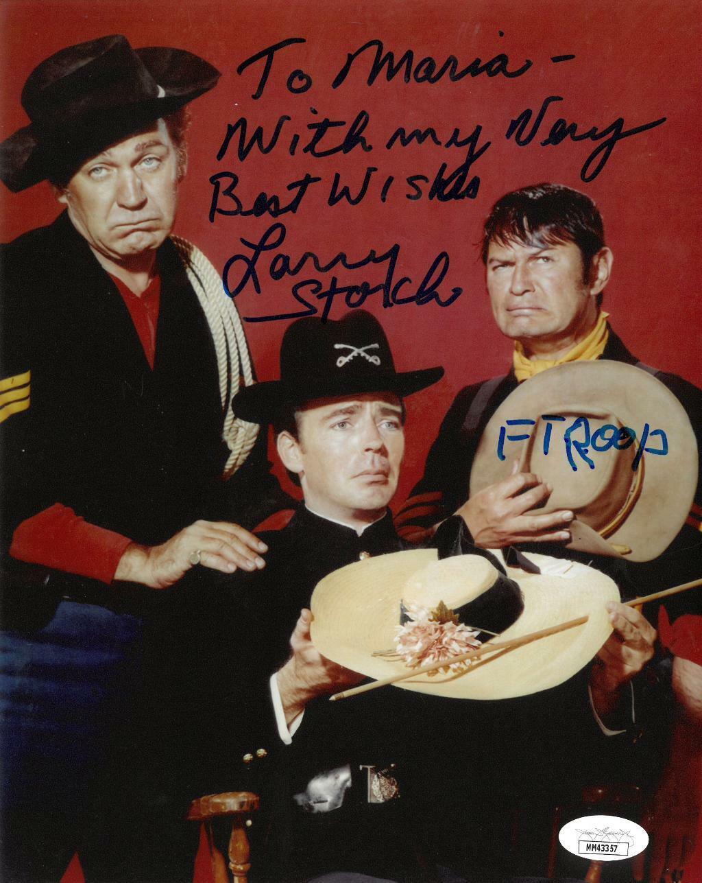 Larry Storch Signed F Troop Authentic Autographed 8x10 Photo Poster painting JSA #MM43357