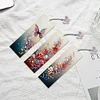 3Pcs DIY Flowers Butterfly Special Shape Diamond Painting Bookmark