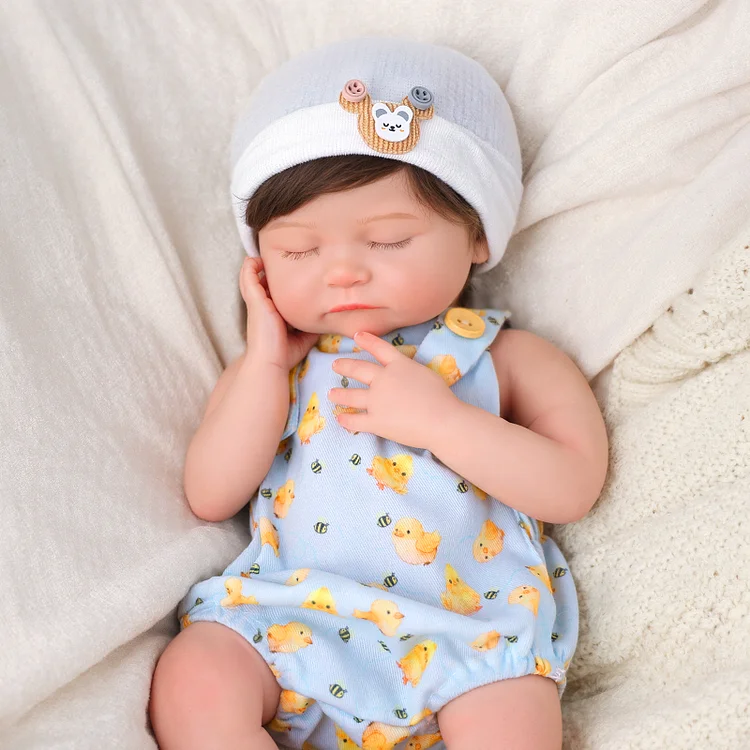 Liors Hand-Rooted Reborn Silicone Baby Doll &ndash; 12&Prime; & 16&Prime;