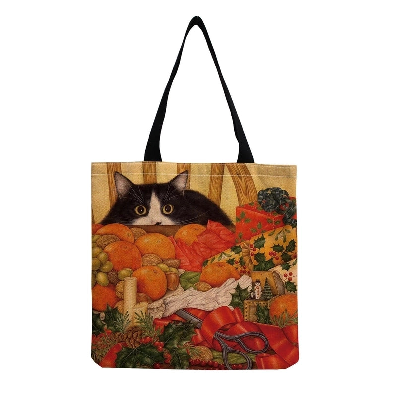 Women’s Cute Cat Shopping Bags
