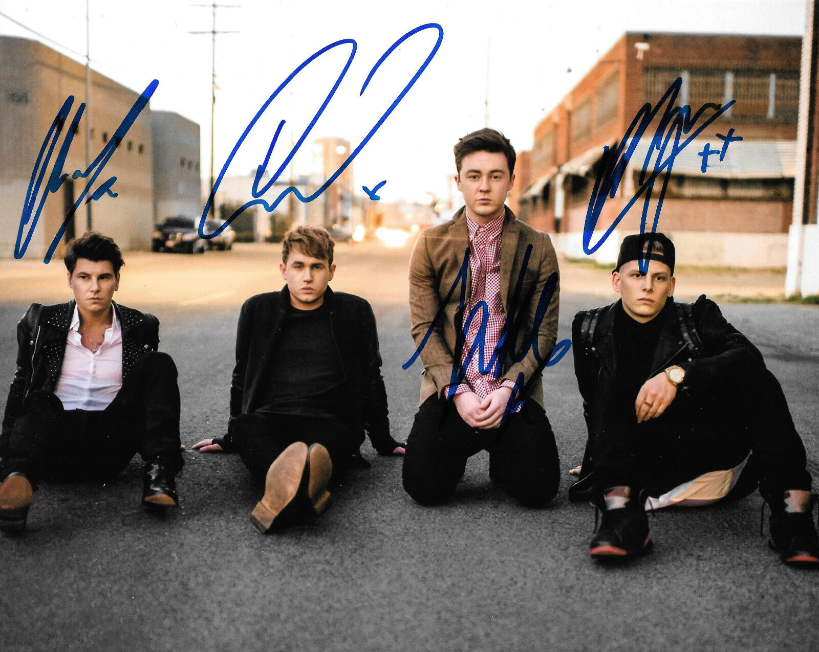 GFA Me and My Broken Heart * RIXTON * Signed 8x10 Photo Poster painting AD1 COA