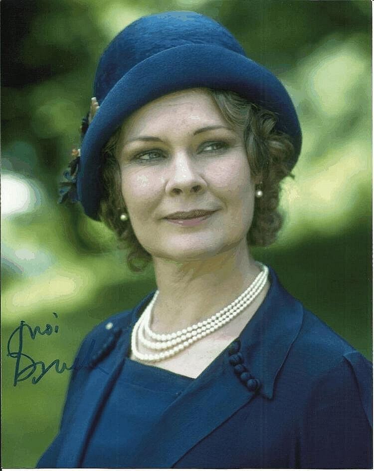 JUDI DENCH Signed Photo Poster paintinggraph - TV & Film Star Actress - preprint