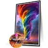(40*60cm)Colorful Tornado - Full Round Drill Diamond Painting