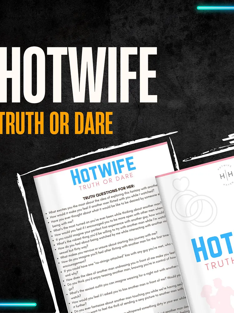 pornhint Pornhint Hotwife Truth Or Dare | Hotwife Game for Hotwife Couples | Swinger Lifestyle | Cuckold Questions | Cuckold Game june liu sexy threesome