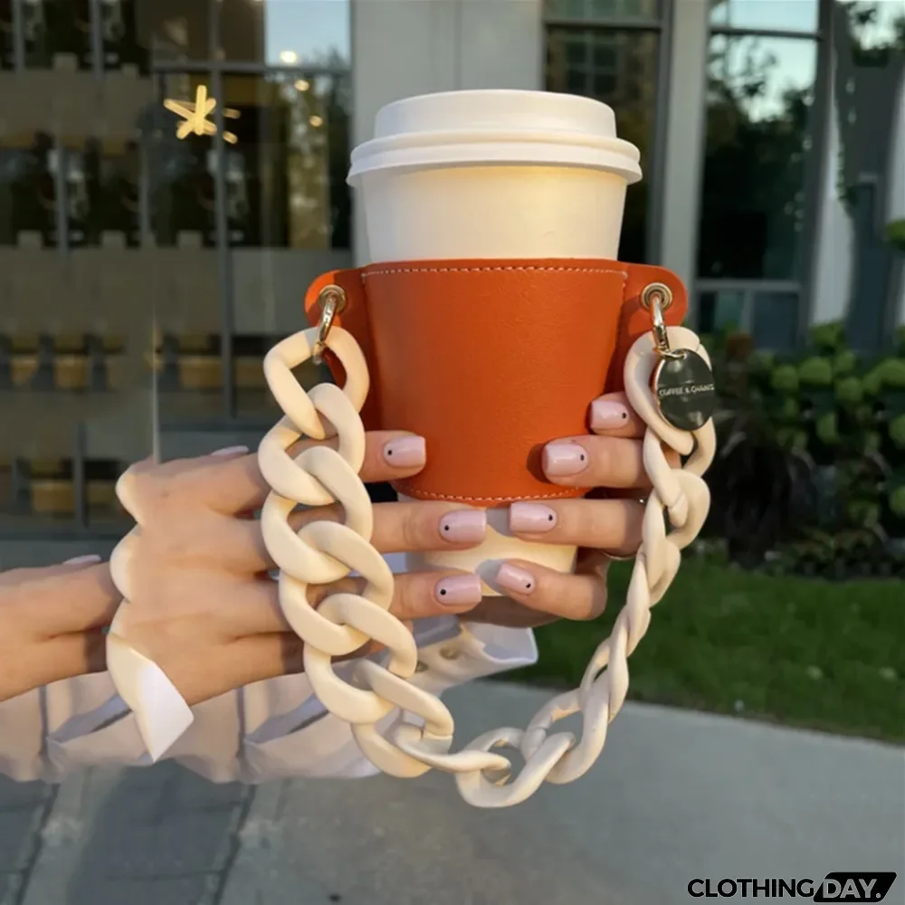 White Casual Solid Patchwork Chains Accessories