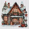 uk.everydayedeals (Limited Stock)Cross Stitch - 11ct Stamped - Chalet de No&euml;l r&eacute;tro (50*50cm)