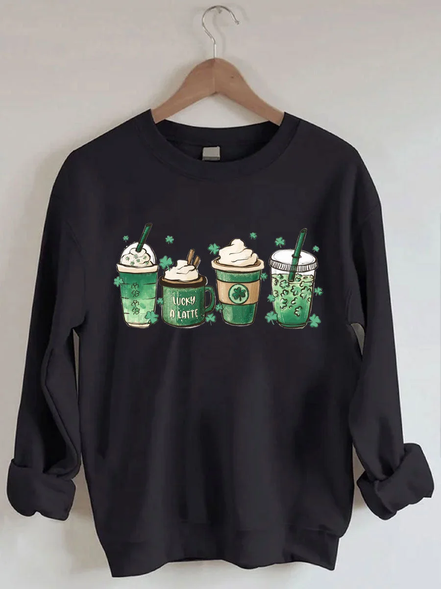 St. Patrick's Coffee Sweatshirt