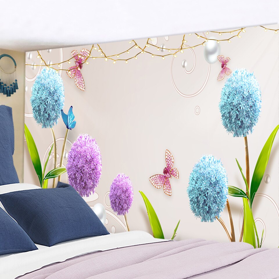 

Wall Tapestry - Plant Flower-150*130cm, 501 Original
