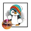 Cartoon Penguin Full Drill Diamond Painting DIY Mosaic Picture Home Decor