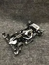 Tamiya 4WD Modified Jedi Chariot Pure Hand-painted Black Silver Gray Mirror Customization FMA Chassis Racing
