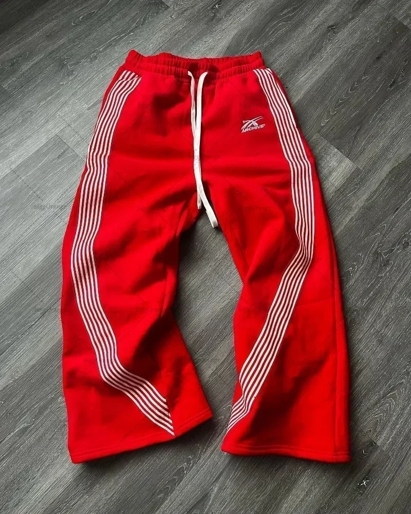 Thoval Y2K New Leaf Camouflage Functional Tactics Functional Pants Men and Women Best Quality Jogger Pull Rope Sweater Pants Work Pants