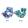PVC Inflatable Floating Loungers with 3 Airbags Stylish Leaf Print Pool Lounger Stitch Reinforcement Maple Pattern Floating Recliner for Pool Beach Summer Water Play