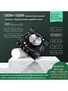 XY-AP100L 100Wx2 2.0 Channel Amplifier Board Digital APP Control Module Kit