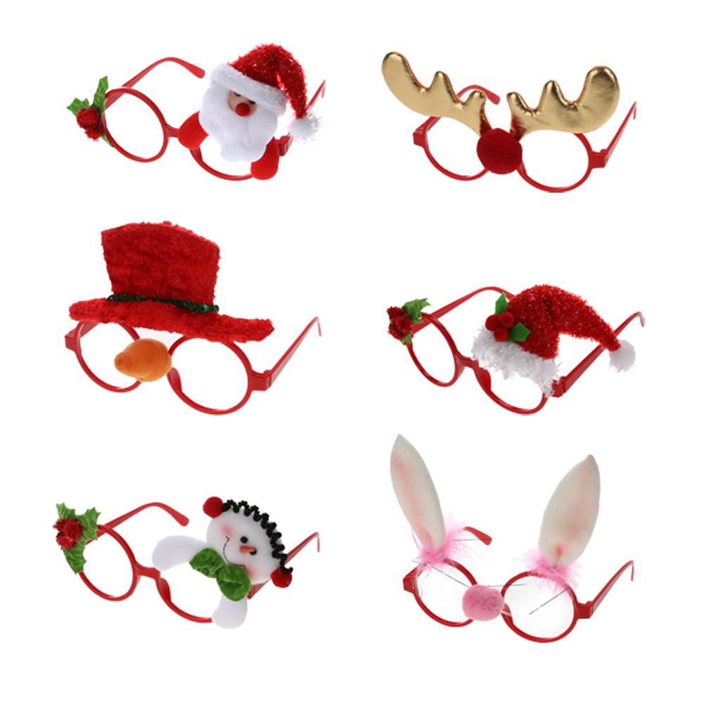 

Kids Adult Christmas Sunglass Eyeglass Costume Eye Frame Party Decor Gift, Christmas snowman, 501 Original