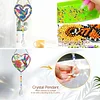 2pcs Bird Diamond Painting Double-sided Crystal Window Suncatcher Craft Set Birthday Gifts Home Garden Decor Hanging Kit