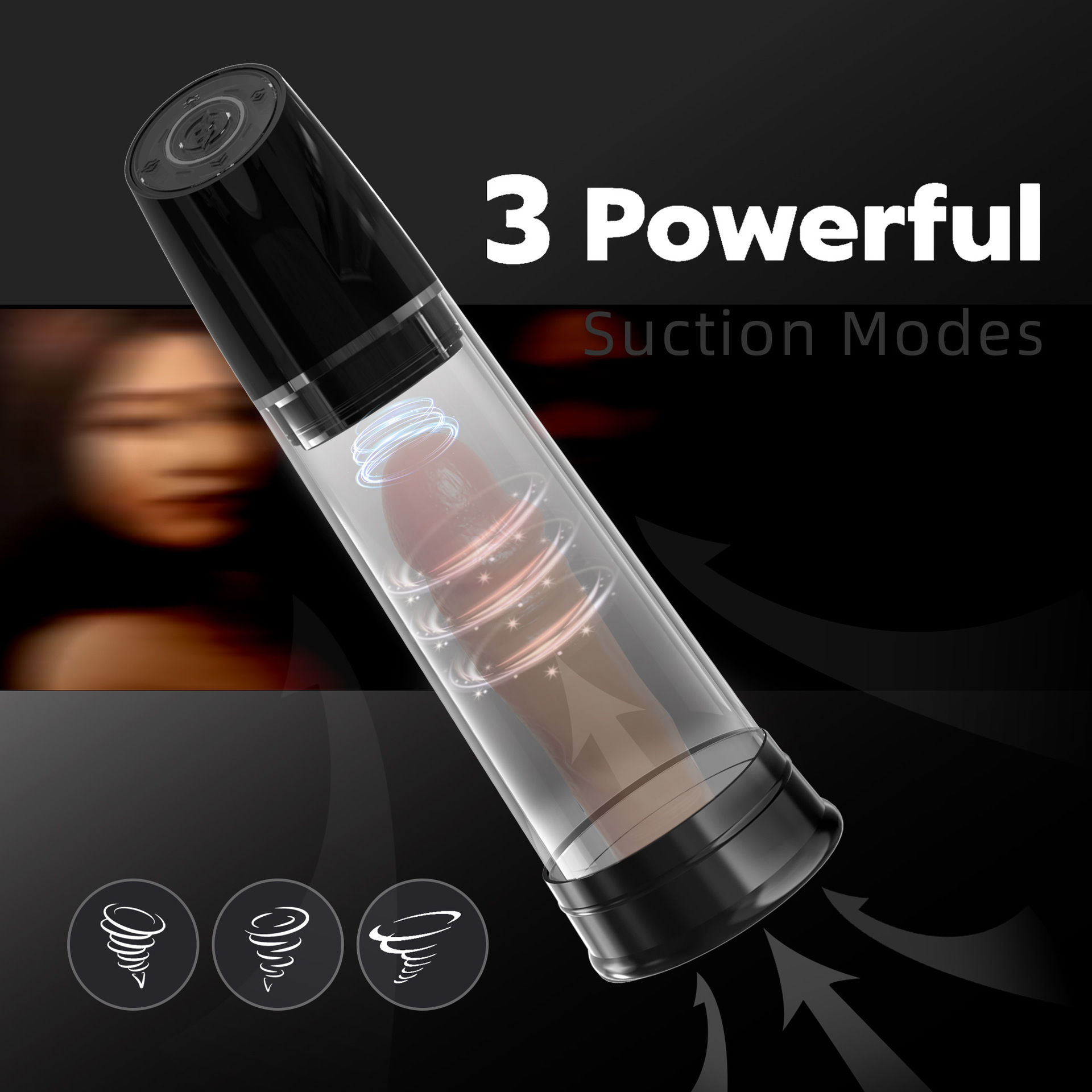 3-Frequency Vacuum Suction Penis Trainer for Enhanced Pleasure